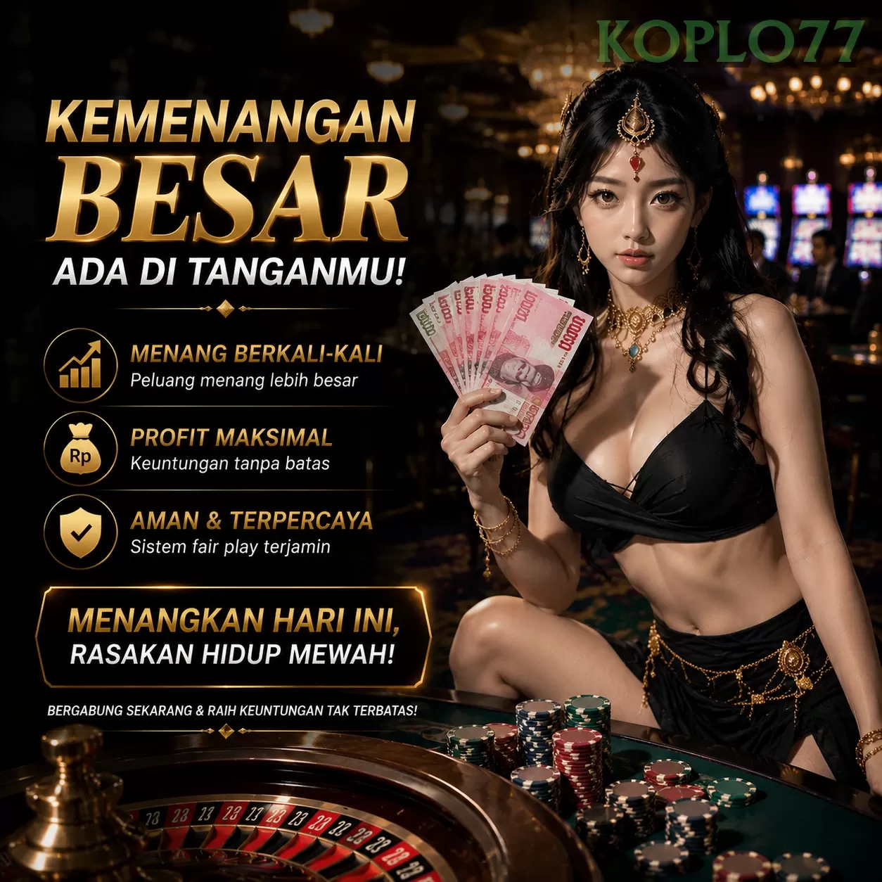 Login koplo77 Sekarang Bonus Melimpah